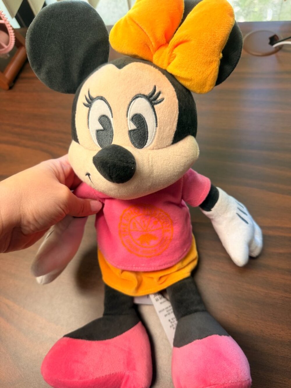 Disney Animal Kingdom Minnie Mouse Dino Institute plush
